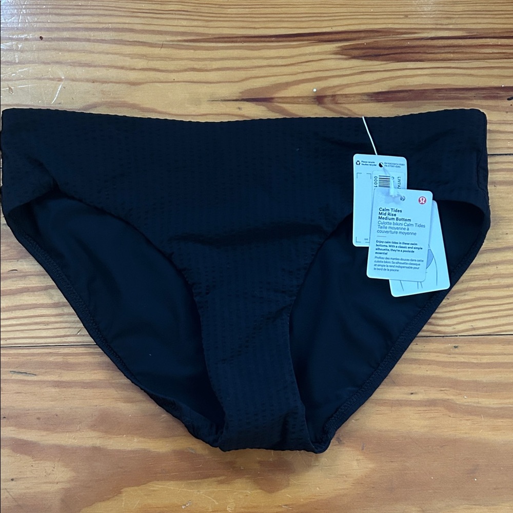 Lululemon calm tides mid rise bikini bottom